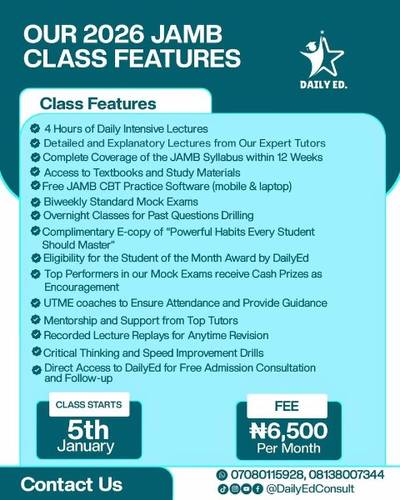 DailyEd UTME English Series : IDIOMS | QuizBoot